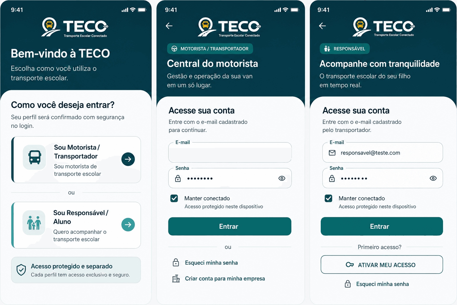 Interface do TECO